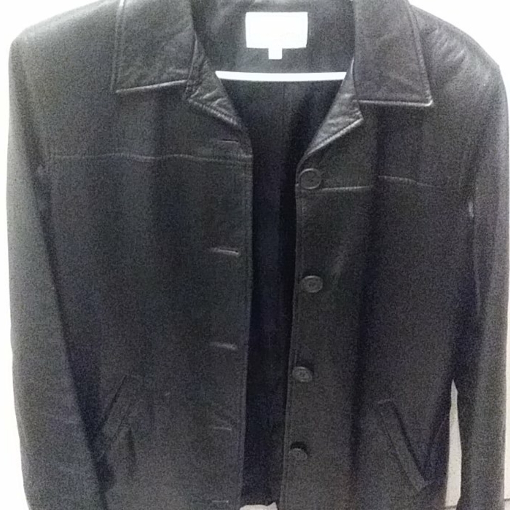 Leather jacket